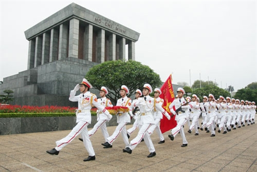 Quá trình khổ luyện của lính tiêu binh bảo vệ Lăng Chủ tịch Hồ Chí Minh.