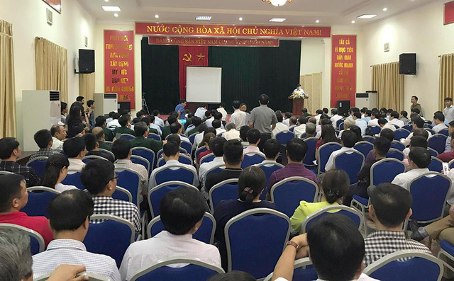 Đang công bố dự thảo kết quả thanh tra đất tại Đồng Tâm