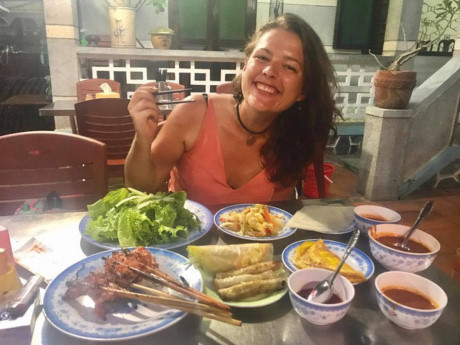Nữ du khách bị mất trộm xe đạp: 