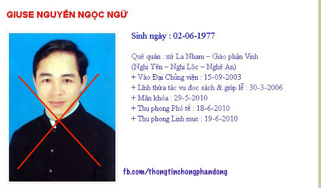 Nhục như linh mục Nguyễn Ngọc Ngữ!