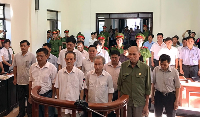 Xét xử 14 cựu cán bộ vi phạm đất đai ở xã Đồng Tâm