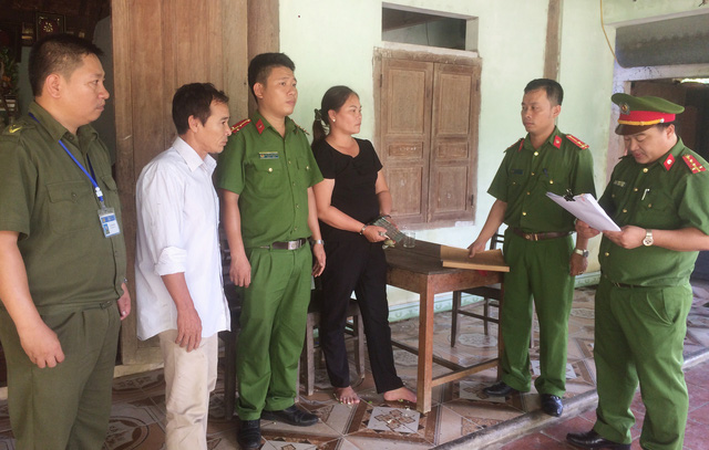 Bắt cô giáo nghi án lừa 'chạy việc' vào trường công an