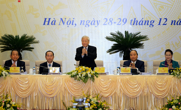 Tổng bí thư Nguyễn Phú Trọng: Loại bỏ những người tham nhũng, hư hỏng ra khỏi bộ máy