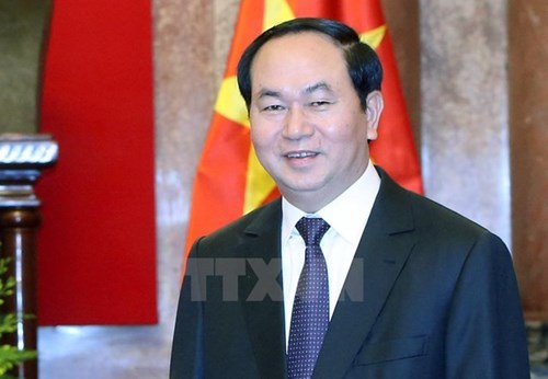 Chủ tịch nước Trần Đại Quang: Phát huy cao độ tinh thần yêu nước, ý chí tự lực, tự cường, phát triển đất nước nhanh, bền vững