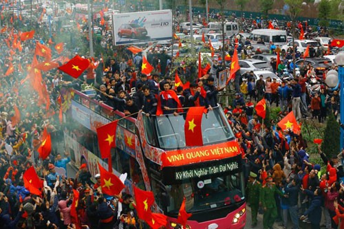 Báo Nhật Bản: Chiến tích bóng đá lịch sử đoàn kết cả dân tộc Việt