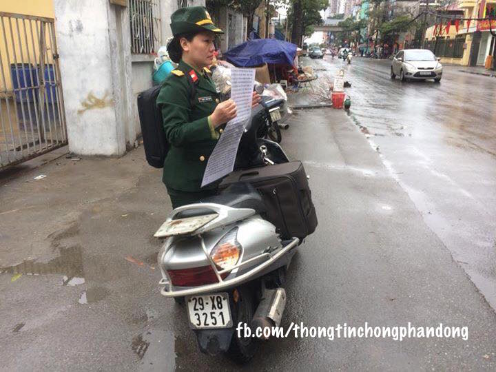 Sự thật về người phụ nữ mặc quân phục kêu oan trước Trụ sở tiếp công dân Trung ương