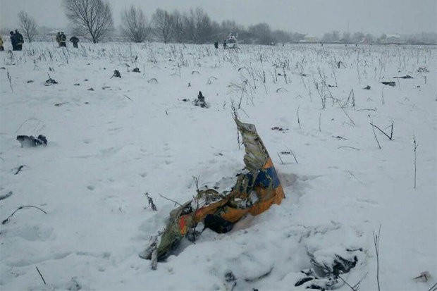 Máy bay chở khách rơi ở Nga, toàn bộ 71 người thiệt mạng