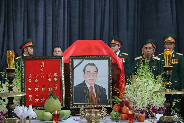 Hình ảnh chuẩn bị lễ tang nguyên Thủ tướng Phan Văn Khải