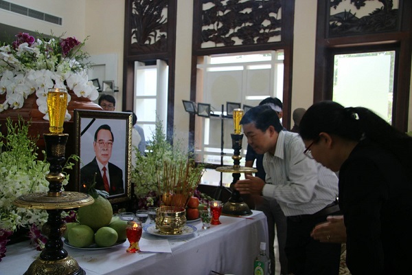 Hình ảnh chuẩn bị lễ tang nguyên Thủ tướng Phan Văn Khải