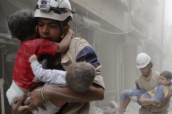 Phát hiện nơi phe đối lập Syria chế phim về tấn công ở Đông Ghouta