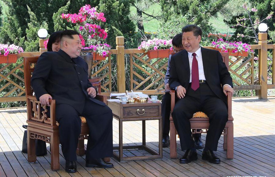 Hình ảnh Kim Jong Un bất ngờ thăm Trung Quốc lần hai