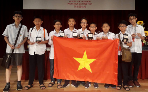 Việt Nam đứng thứ hai cuộc thi Olympic Toán châu Á - Thái Bình Dương