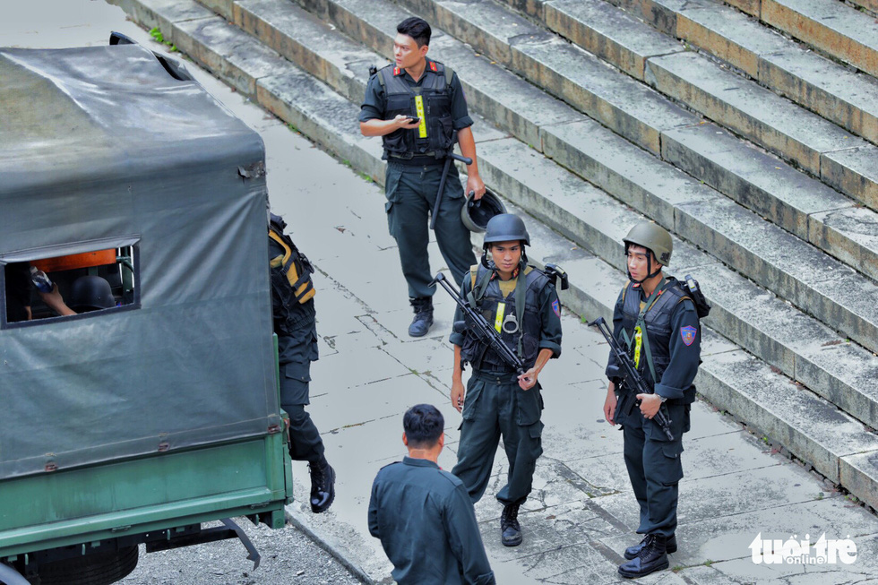 Nhóm khủng bố sân bay Tân Sơn Nhất lại hầu tòa
