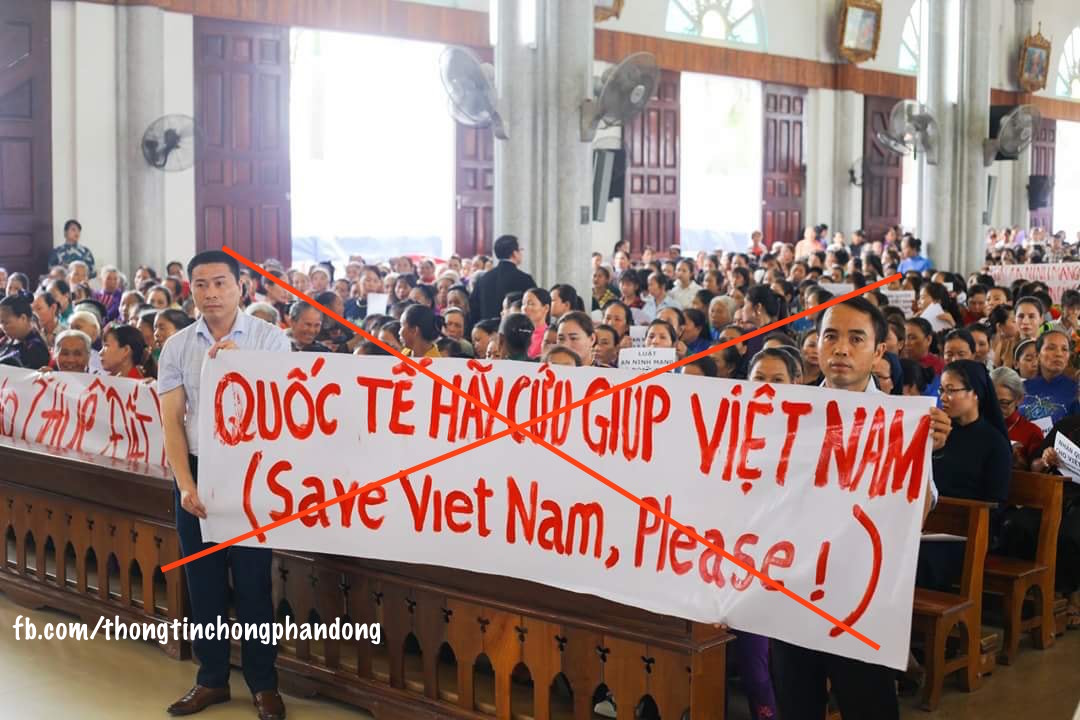 Tư duy nô lệ, phụ thuộc và cầu ngoại bang trong cuộc tuần hành của Giáo xứ Văn Hạnh thuộc Giáo phận Vinh