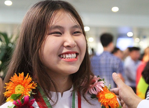 Cô gái Hải Phòng giành huy chương vàng Olympic Sinh học quốc tế