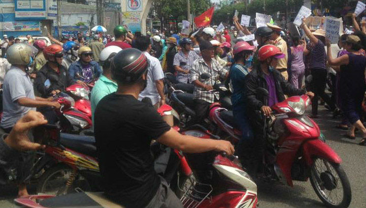Đề nghị truy tố 20 người xuống đường gây rối ở Đồng Nai