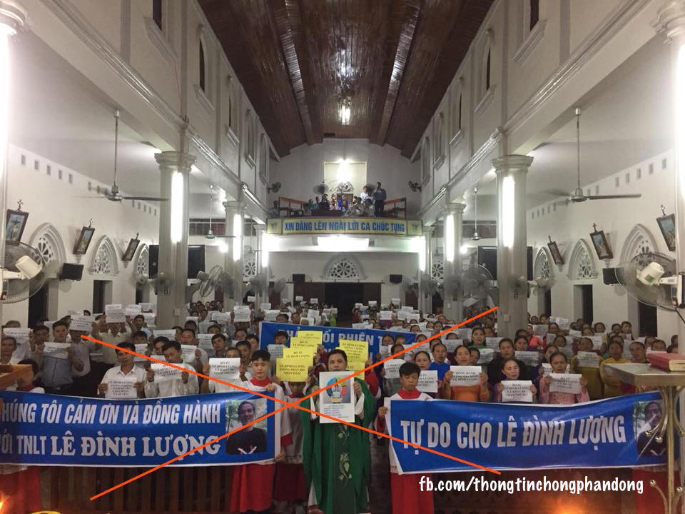 Tiếp tục biến nhà thờ thành nơi cổ suý cho tội phạm chống chính quyền: Giáo phận Vinh đã nhờn pháp luật và coi thường dư luận?