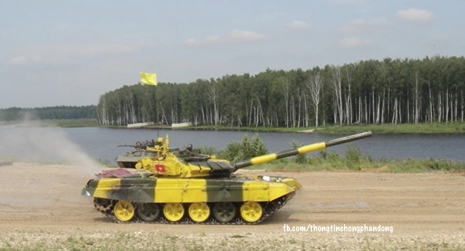 Lính tăng Quân đội Việt Nam tham dự cuộc thi Tank biathlon tại Nga