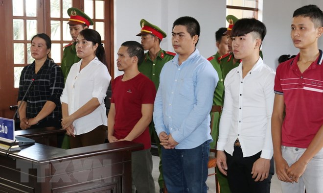 Án nghiêm khắc với 6 bị cáo gây rối trật tự công cộng ở Ninh Thuận