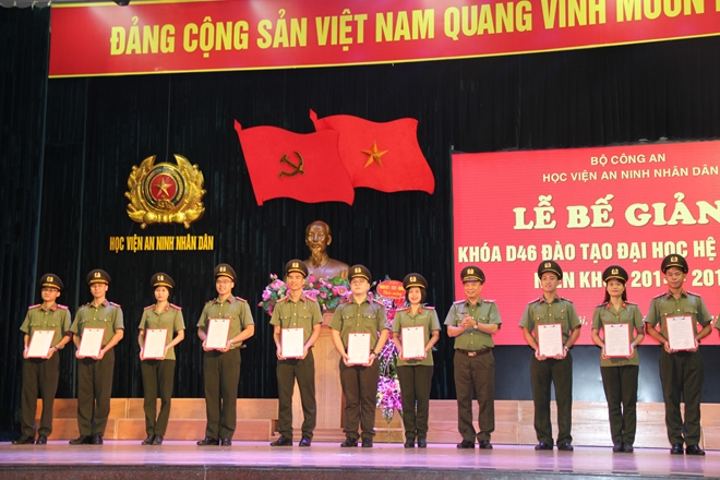 Học viện ANND trao bằng tốt nghiệp cho hơn 800 tân sỹ quan an ninh