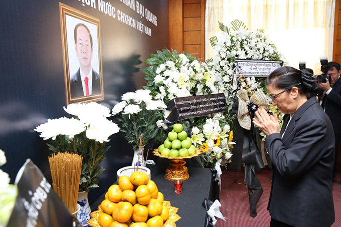 Lễ viếng Chủ tịch nước Trần Đại Quang tại các nước
