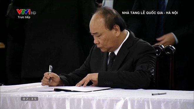 Lời lay động tiễn đưa Chủ tịch nước Trần Đại Quang