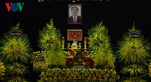 Những hình ảnh đầu tiên về ngày Quốc tang Chủ tịch nước Trần Đại Quang