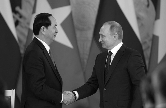 Tổng thống Putin: Chủ tịch nước Trần Đại Quang xứng đáng với sự kính trọng