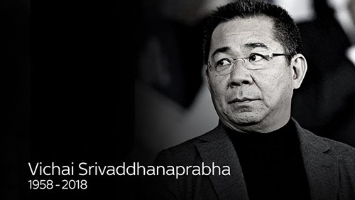 Leicester xác nhận Chủ tịch Vichai qua đời vì tai nạn máy bay
