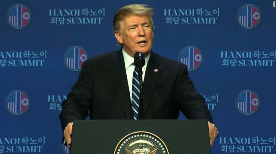 Tổng thống Trump nêu lý do khiến Hội nghị Thượng đỉnh không đạt thỏa thuận