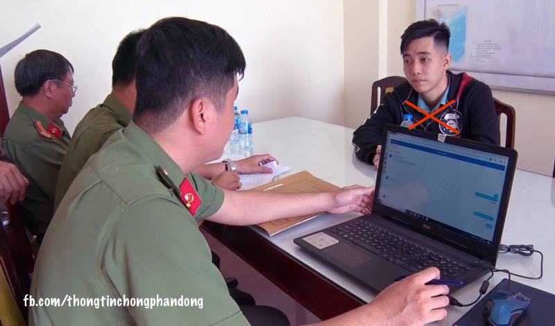 Bắt đối tượng Admin các trang phản động