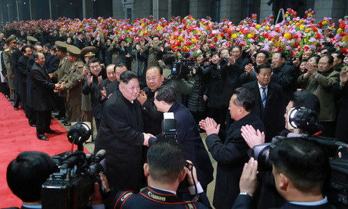Chủ tịch Kim Jong-un về đến Bình Nhưỡng