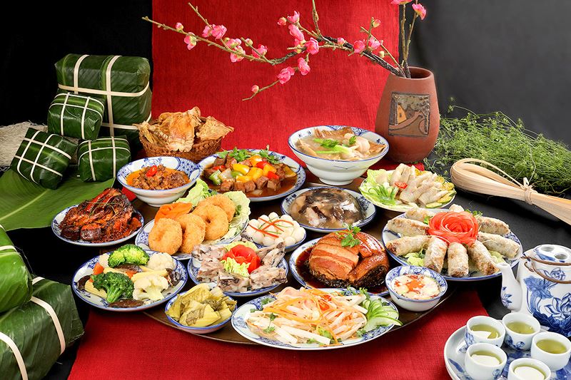 Mâm cơm giỗ Tổ Hùng Vương - nét đẹp văn hóa của người dân Phú Thọ