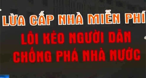 Vạch trần thủ đoạn lừa bịp “cấp nhà miễn phí” của tổ chức khủng bố