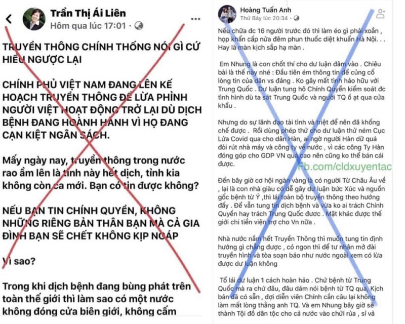 Nhận diện thủ đoạn lợi dụng dịch Covid-19 để chống phá Đảng, Nhà nước