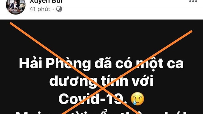 Hai phụ nữ Hải Phòng bị phạt 25 triệu đồng vì đưa tin sai về dịch Covid-19
