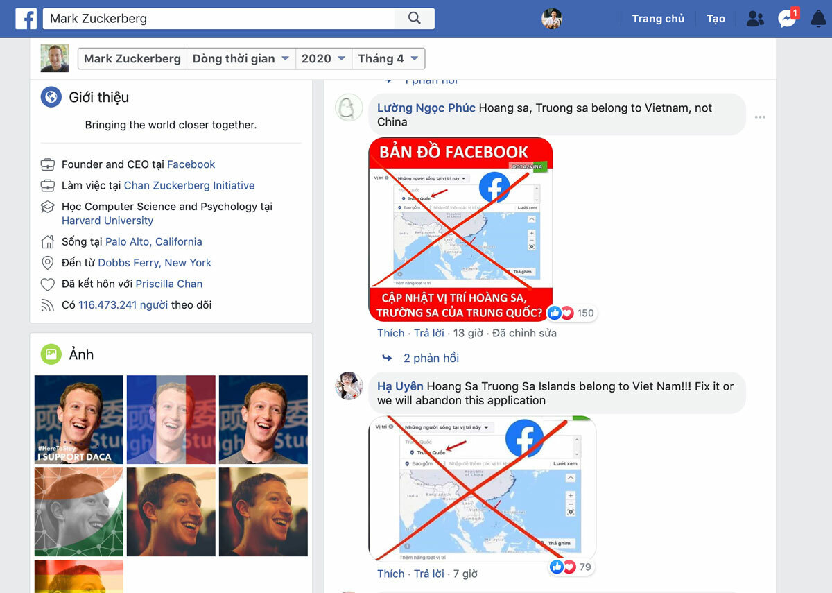 Facebook nhận 'bão một sao' từ người Việt