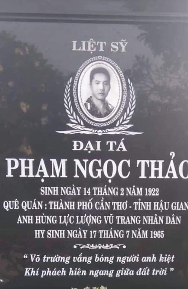 Đại tá, Anh hùng lực lượng vũ trang Phạm Ngọc Thảo - người điệp viên huyền thoại