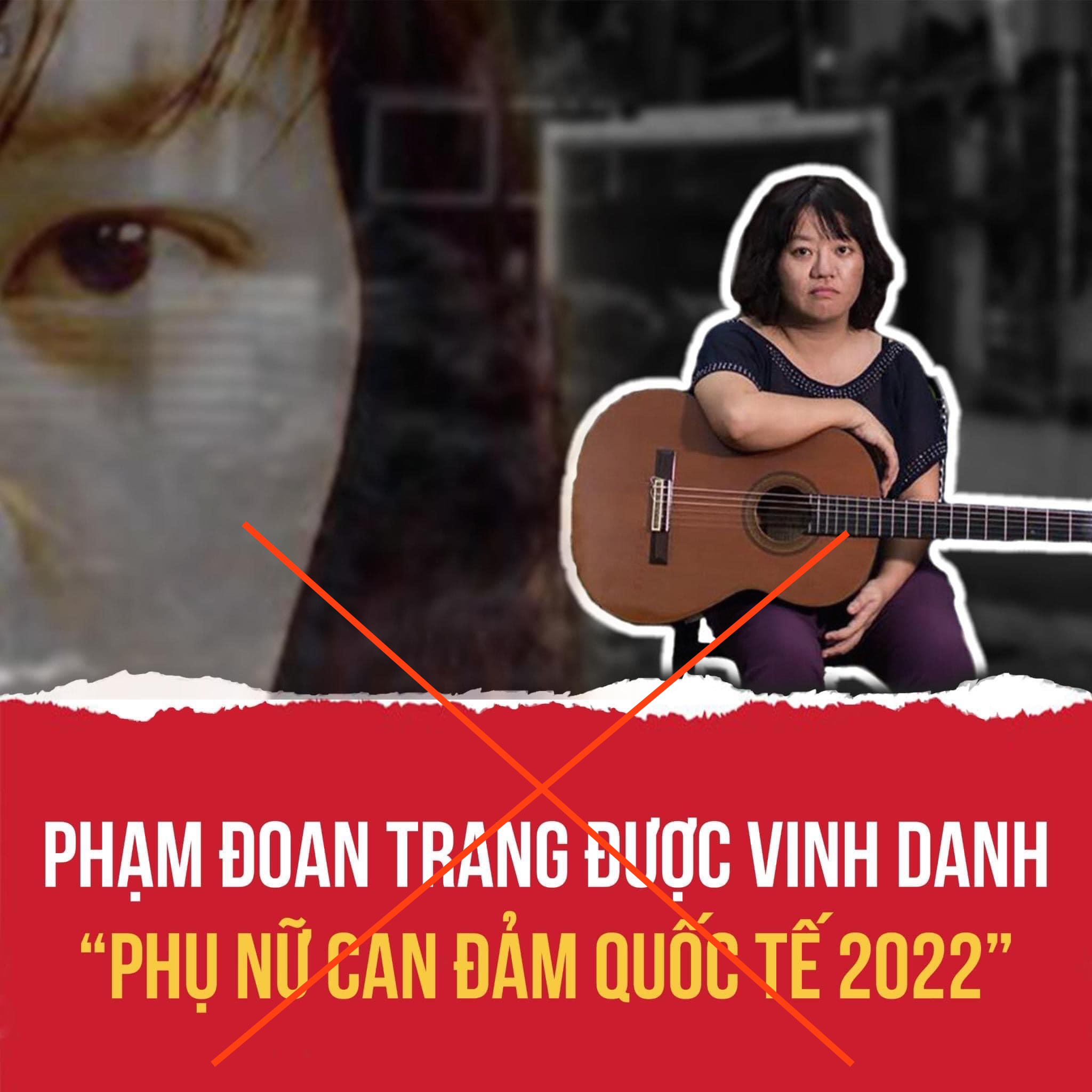 Lại diễn kịch “Giải thưởng Phụ nữ dũng cảm quốc tế”!