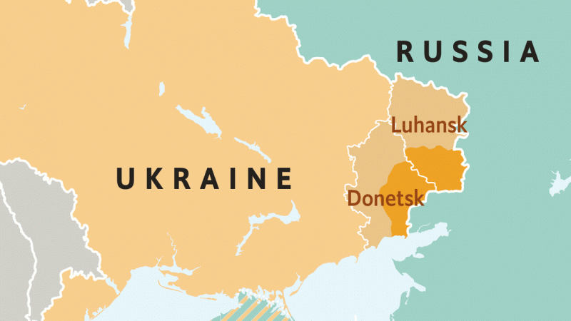 Nga kiểm soát phần lớn lãnh thổ miền Đông Ukraine