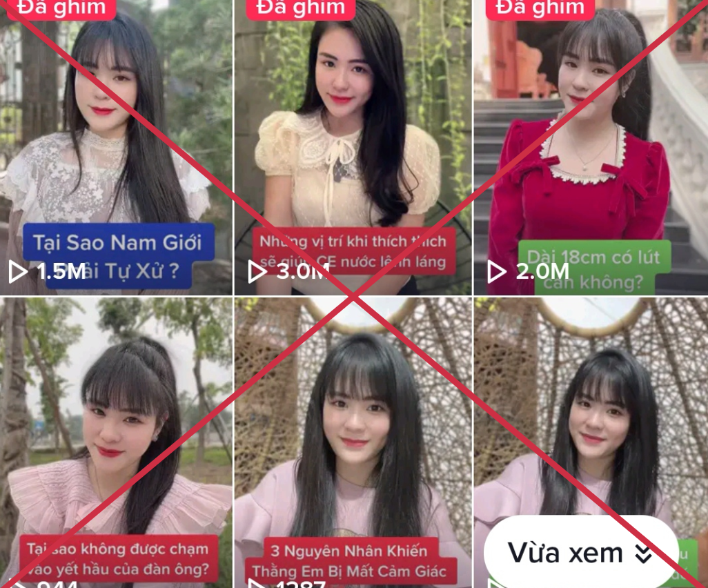 Đầy rẫy nội dung nhảm nhí và “độc hại” trên TikTok