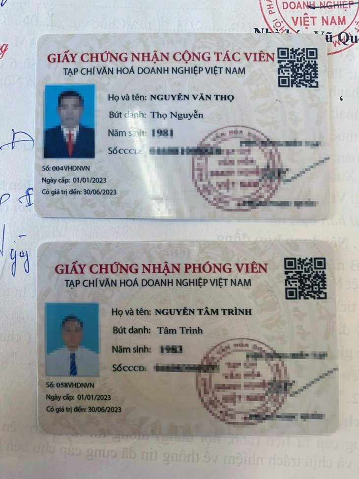 Bắt nhóm 'nhà báo' đòi tiền bảo kê ở Đồng Nai