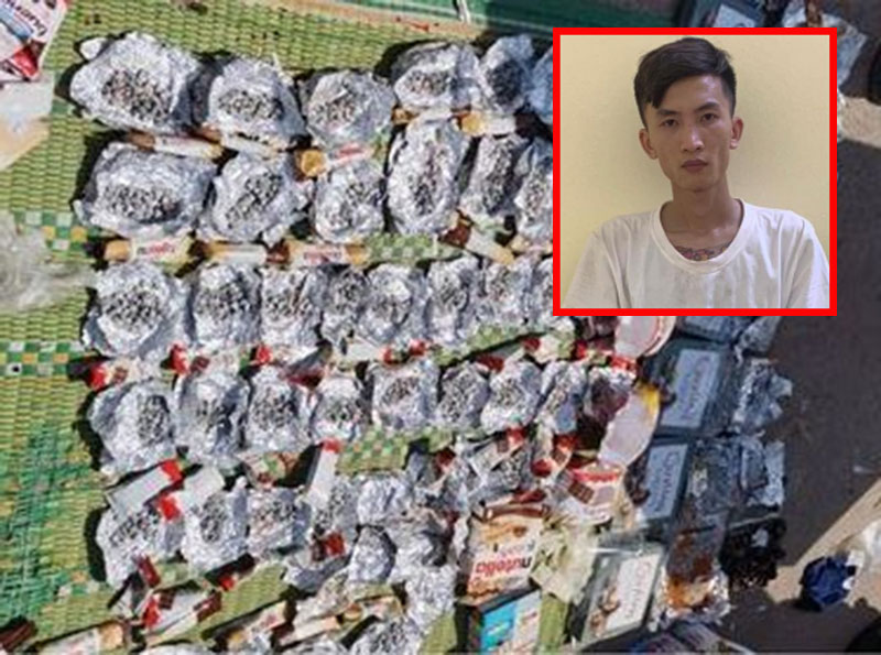 Hơn 30 nghìn viên ma tuý tổng hợp giấu trong bánh ngọt, mỹ phẩm