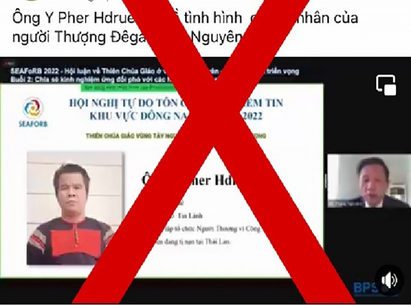 Vạch trần bộ mặt thật của nhóm “Người Thượng vì công lý - MSFJ”