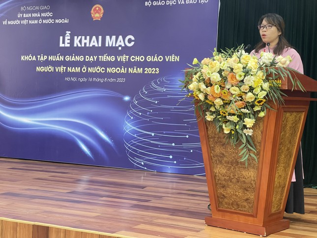 Giáo viên 16 nước, vùng lãnh thổ đến Việt Nam tập huấn dạy tiếng Việt