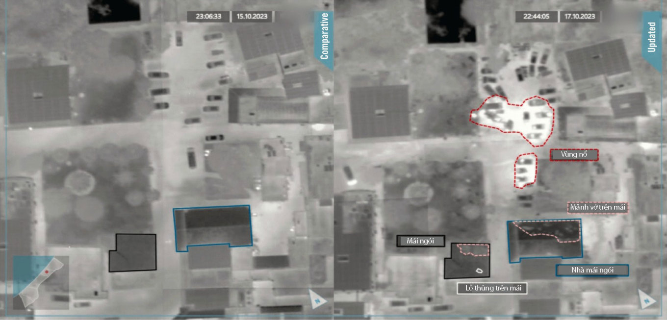 Israel đăng video chứng minh 'không tập kích' bệnh viện Gaza