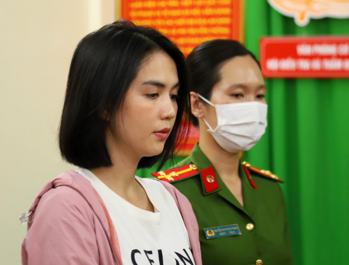 Người mẫu Ngọc Trinh gây rối trật tự và lời tự biện ‘không hình dung vi phạm'
