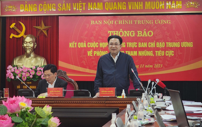 Ban Nội chính Trung ương nói về vụ ông Lưu Bình Nhưỡng, vụ thanh tra NHNN nhận hối lộ