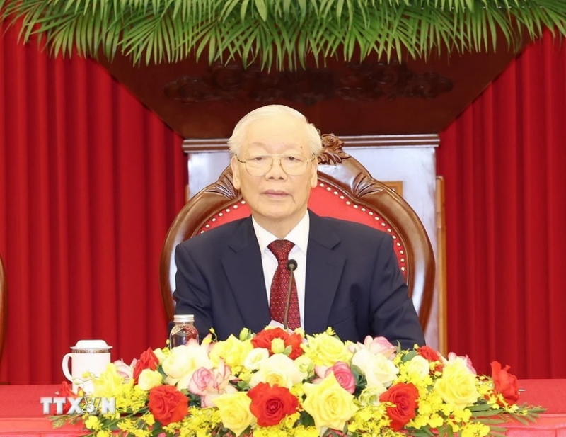 Lãnh đạo các chính đảng, các nước chúc sinh nhật Tổng Bí thư Nguyễn Phú Trọng