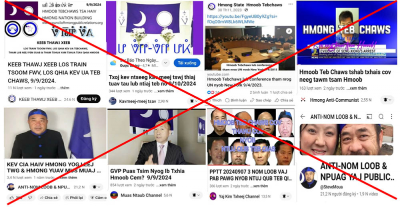 “Liên minh người Mông vì công lý” và những chiêu trò chống phá